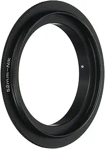 Neewer 90082874@@##1 52mm Macro Reverse Ring Adapter - Nikon