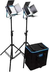 Dracast DRSPPLLK2x500BNS S Series LED500 Bi-Color 2-Light Kit