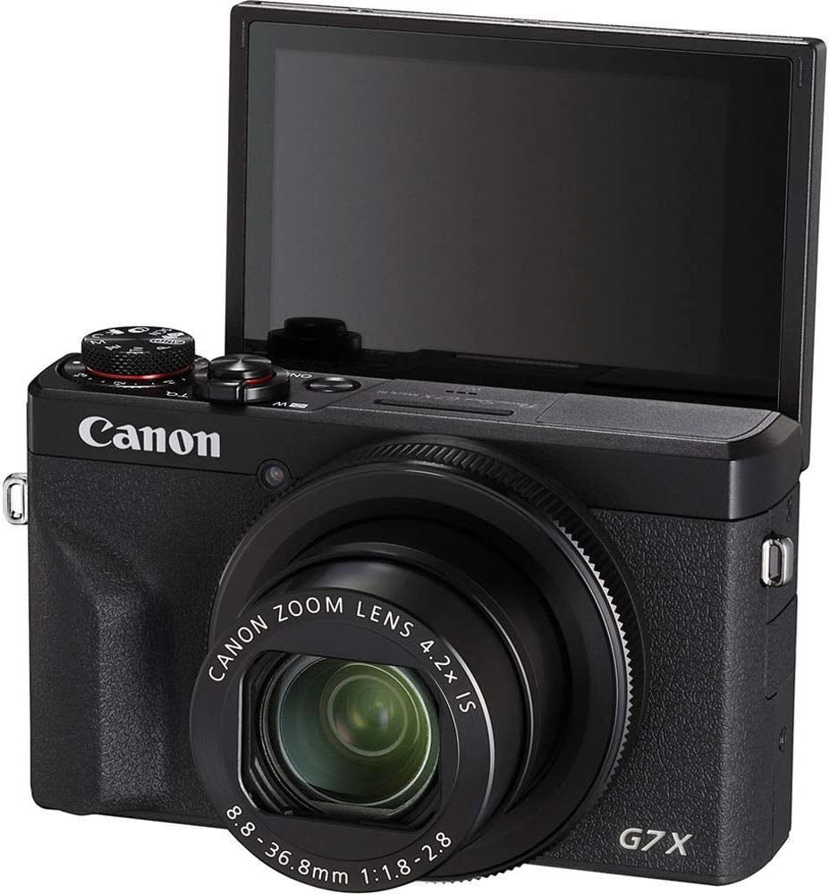 Canon PowerShot G7 X Mark III - 4K Compact Camera