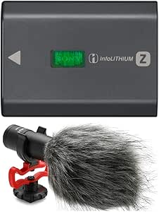 Sony NPFZ100 Z-Series Battery Microphone Bundle