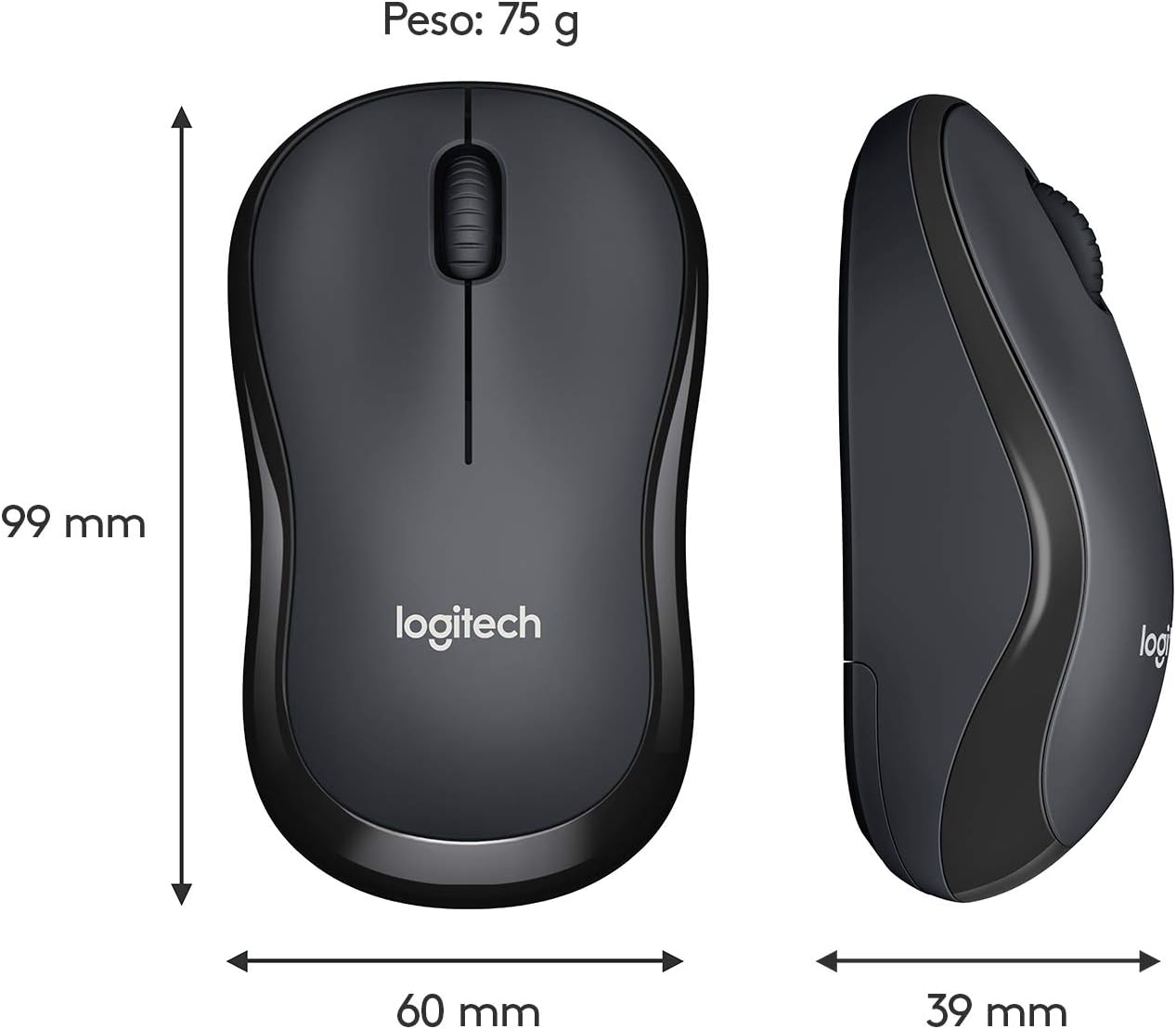 Logitech 910-006127 M220 Silent Wireless Mouse Off-White