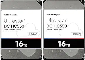Western Digital Ultrastar 16TB SATA HDD 2-Pack — main product image