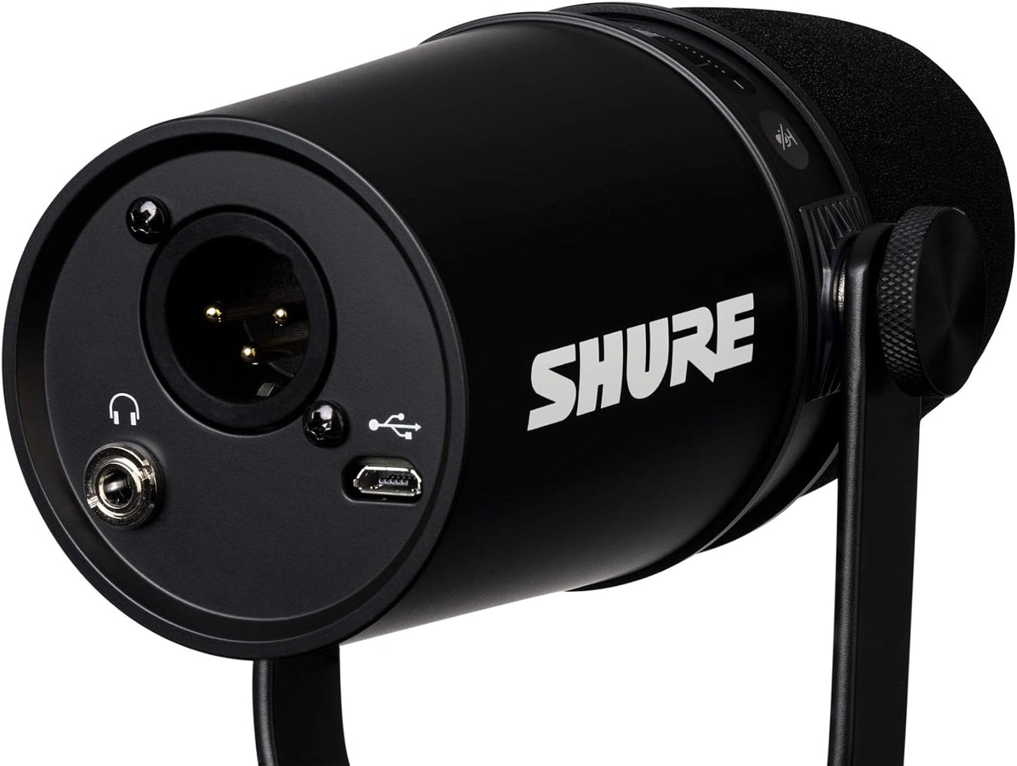 Shure MV7-K USB/XLR Dynamic Podcast Microphone - Black