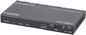 Monoprice 136741 Blackbird 4K HDMI Splitter Downscaling