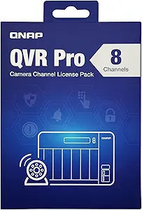 QNAP LIC-SW-QVRPRO-8CH - 8 Channel License - QVR Pro Gold Required