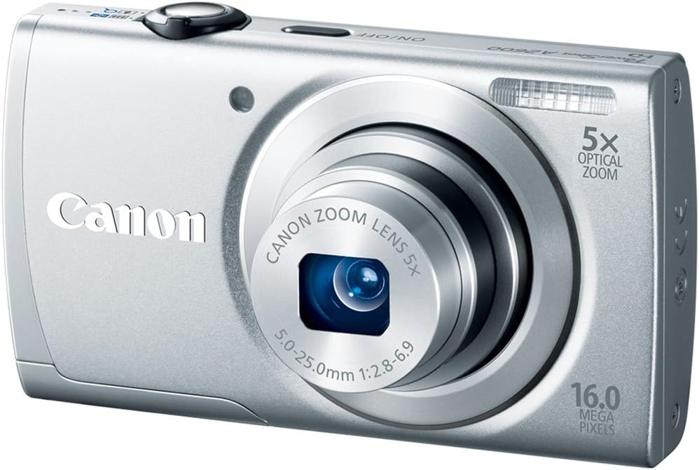Canon PowerShot A2600 16MP Digital Camera Silver
