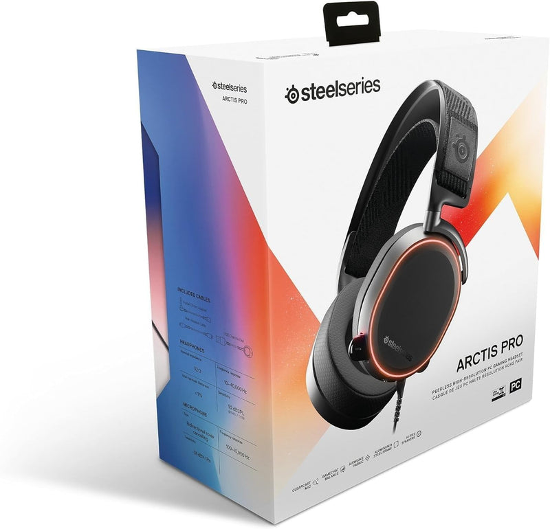 SteelSeries 61486-cr Arctis Pro Hi-Res Gaming Headset (Renewed) — main product image