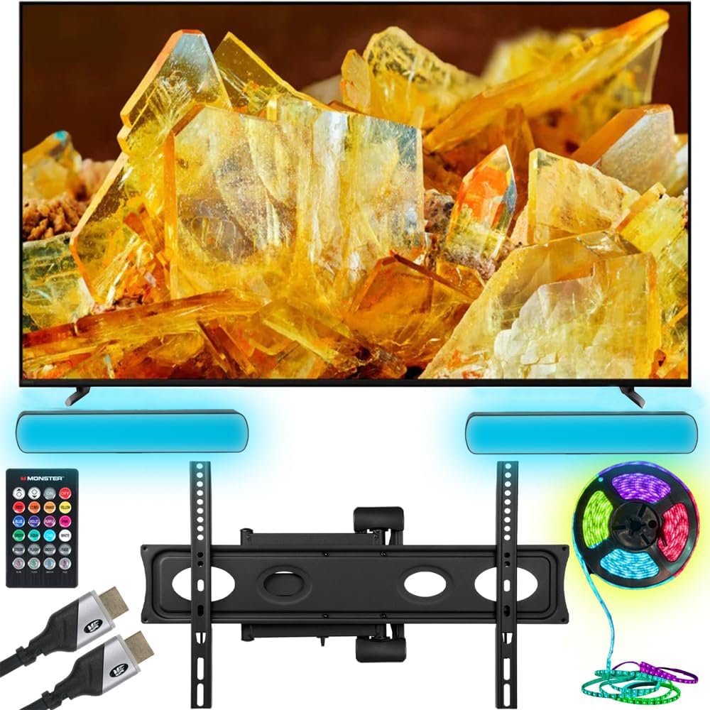 Sony E66SNXR98X90L 98" Bravia XR X90L LED TV Bundle