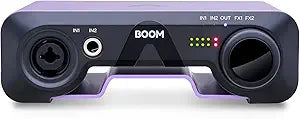 Apogee BOOM USB Audio Interface Podcasting Streaming