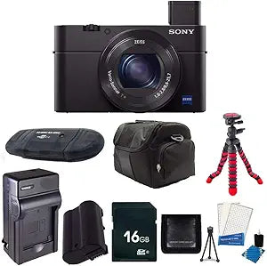 Sony SONDSCRX100M4BK Cyber-shot DSC-RX100 IV Camera Bundle