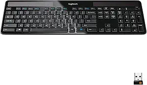 Logitech 920-002912 K750 Wireless Solar Keyboard