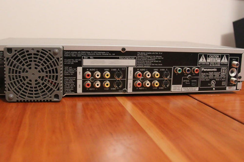 Panasonic DMR-E80H DVD Recorder Hard Drive Combo — main product image
