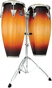 Latin Percussion LPA646B-VSB Conga Drum Set