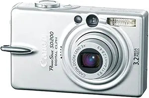 Canon Powershot SD200 3.2MP Digital Elph 3x Optical Zoom (Old Model)