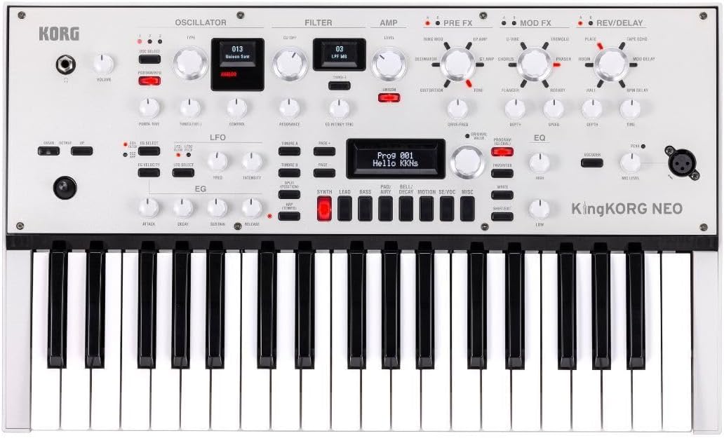 Korg KINGKORGNEO 37-Key Virtual Analog Synthesizer