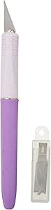 Westcott 15154 Titanium Bonded Hobby Knife 5 Blades Purple — main product image