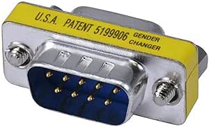 Monoprice 101185 DB9 Male to Female Port Saver