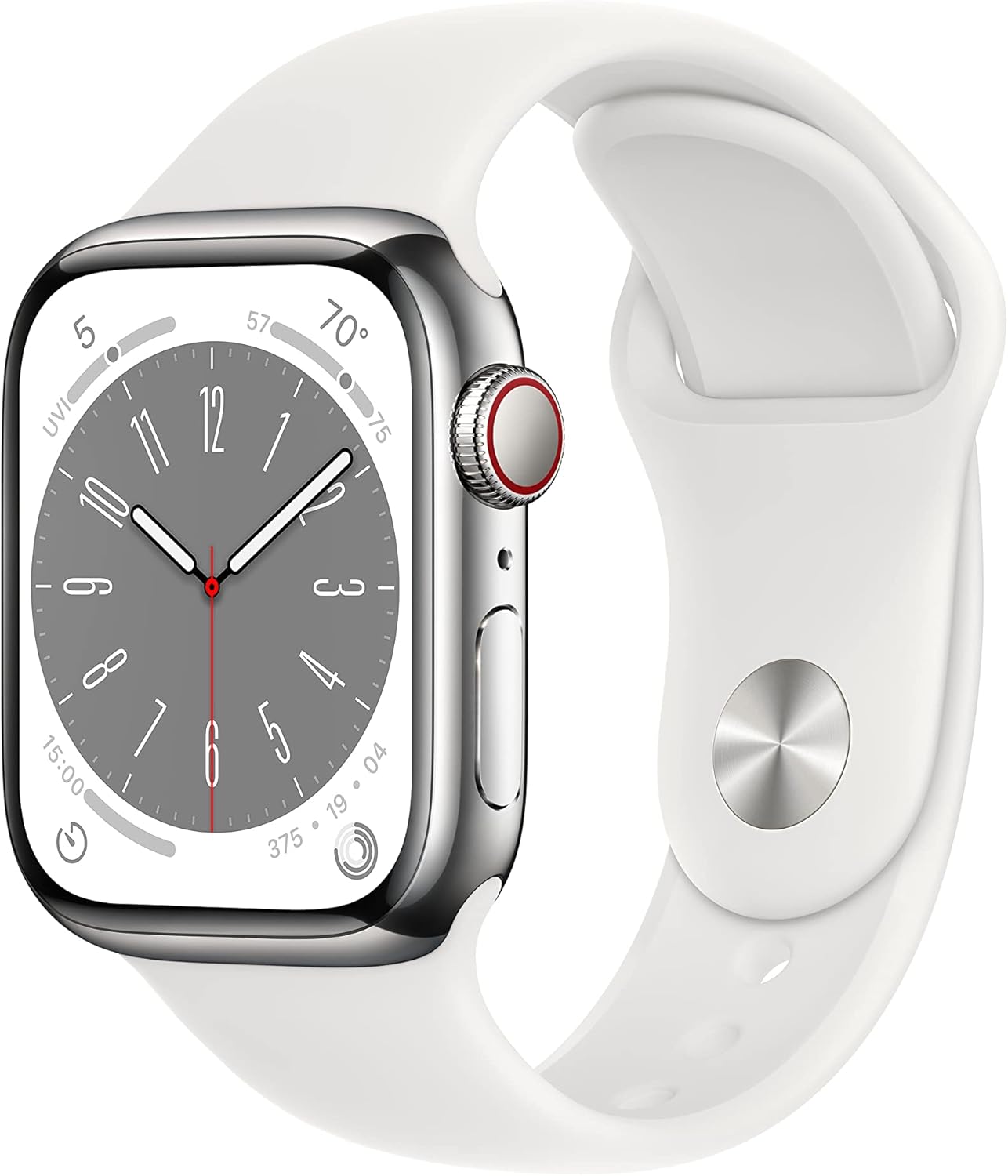 Apple MNV83LL/A-cr Watch Series 8 GPS + Cellular 41mm (Renewed)