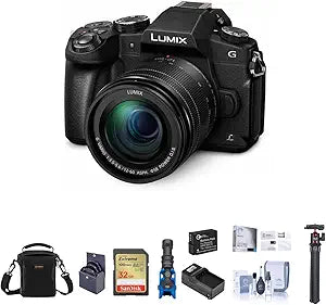 Panasonic Lumix DMC-G85 Mirrorless Camera 12-60mm Lens Bundle