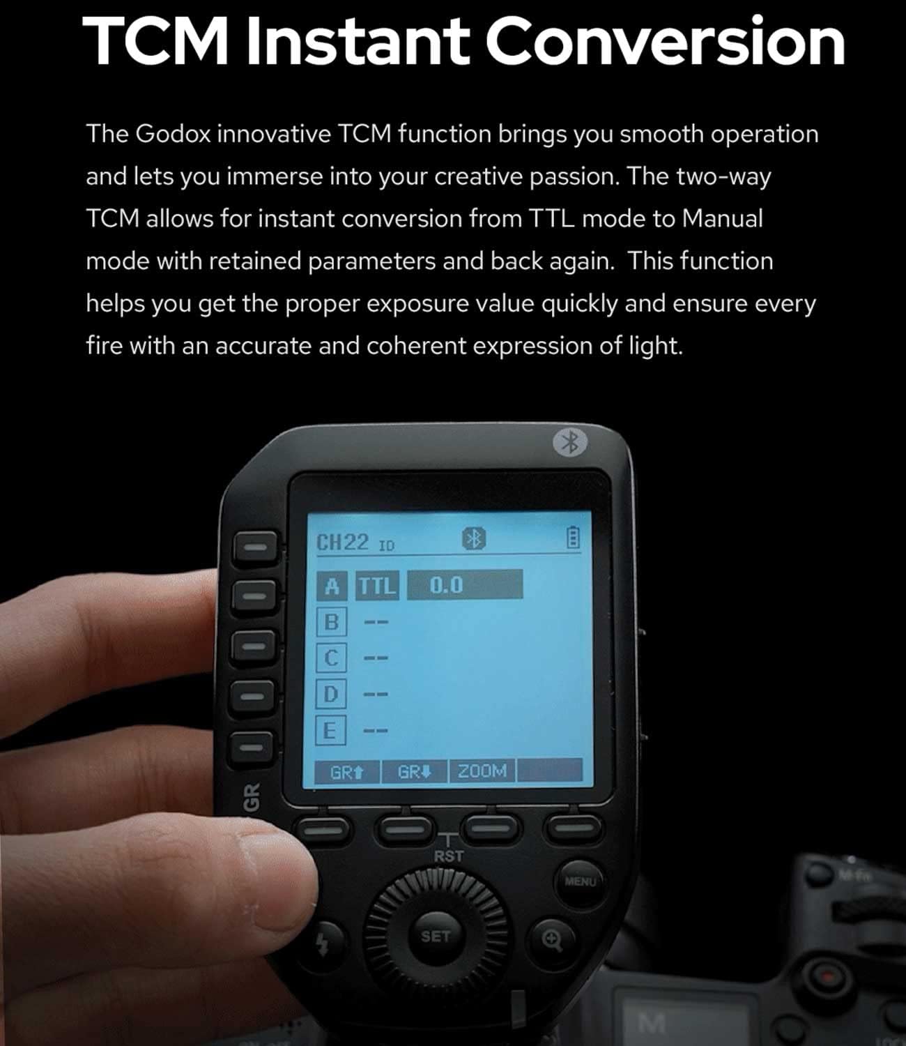 Godox XProII-N TTL Flash Trigger - Nikon, Bluetooth
