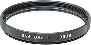 Leica 13033 UVa II E46 Black Filter — main product image