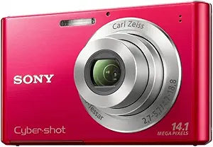 Sony W330 Red 14.1MP Digital Camera Zoom — main product image