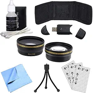 GE Camera Lens Kit - Wide Angle & Telephoto