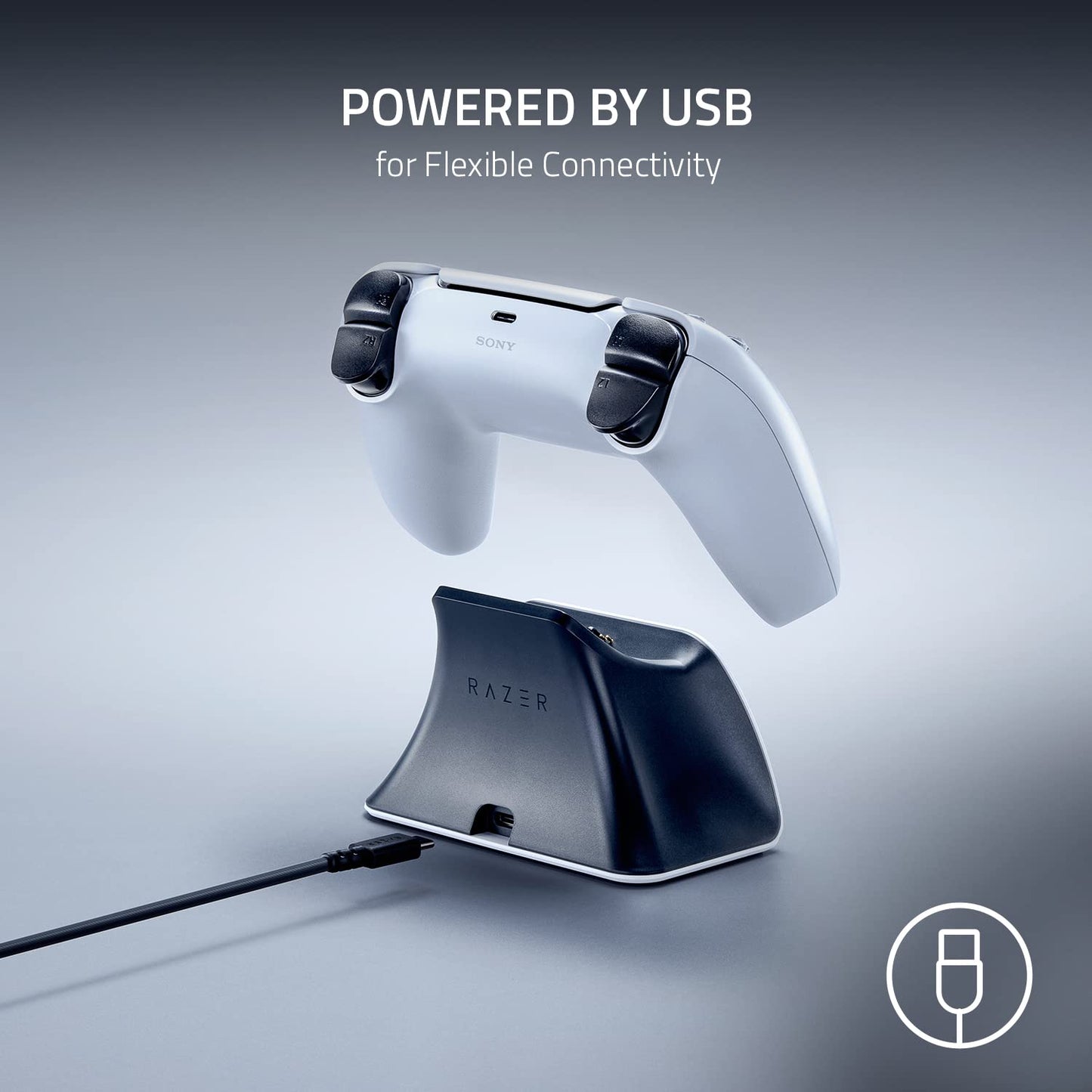 Razer Quick Charging Stand: PS5 DualSense Controller Dock