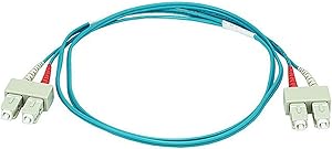 Monoprice 106400 Fiber Optic Cable 1m Duplex SC/SC — main product image