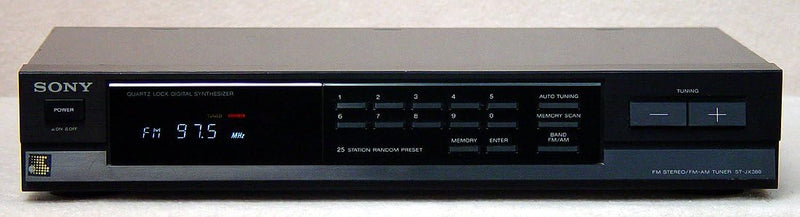 Sony ST-JX380 FM Stereo AM Digital Tuner — main product image