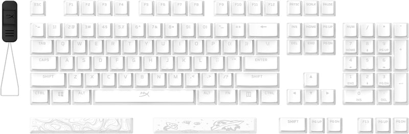 HyperX 7G8K2AA#ABA White Pudding Keycap Set — main product image