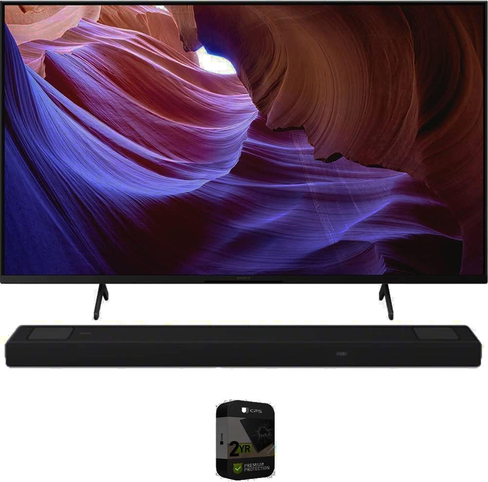 Sony E75SNKD55X85K 55" 4K TV with HT-A5000 Soundbar Bundle