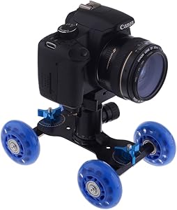 Neewer 10079746 Mobile Rolling Slider Dolly Car Skater