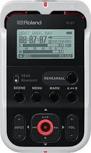 Roland R-07-WH High-Resolution Handheld Audio Recorder