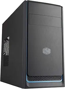 Cooler Master MasterBox E300L MicroATX Mini Tower Blue — main product image