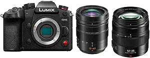 Panasonic GH6 Lumix GH6 Mirrorless Camera Leica Lens Kit
