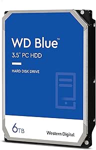 Western Digital WD60EZAZ 6TB Blue HDD 5400 RPM