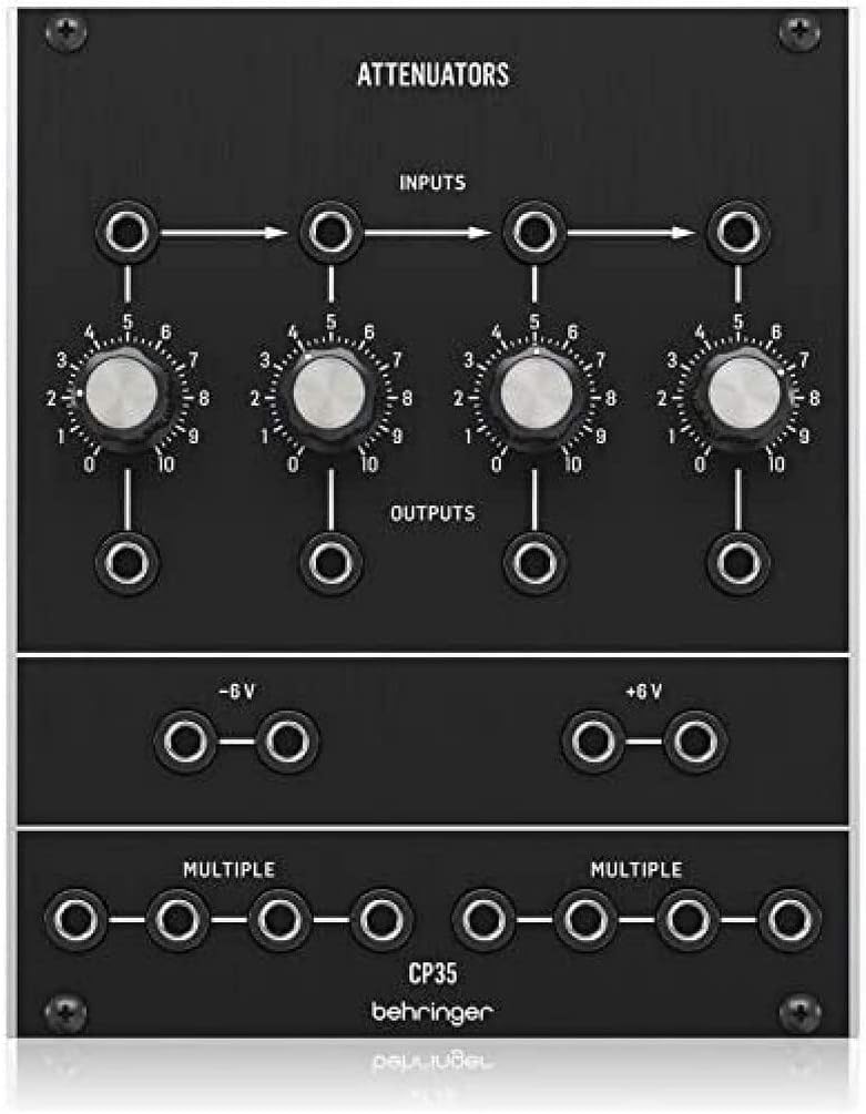 Behringer CP35 ATTENUATORS Eurorack Analog Attenuator Module