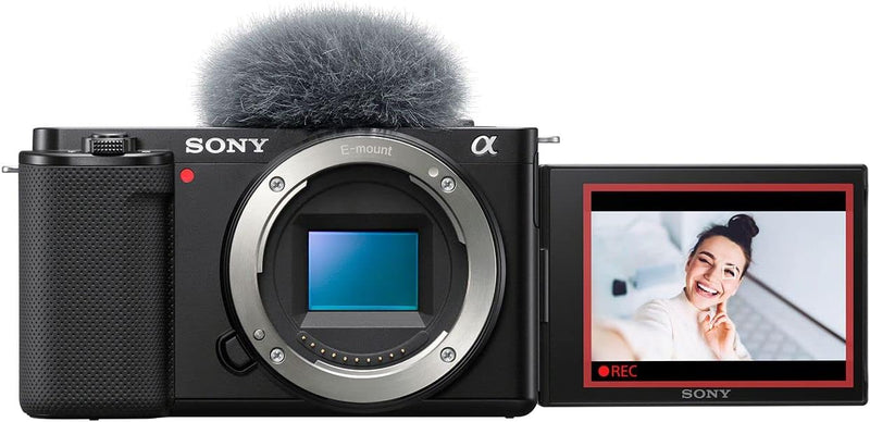 Sony ZV-E10 Alpha Mirrorless Vlogging Camera - Black (Renewed) — main product image