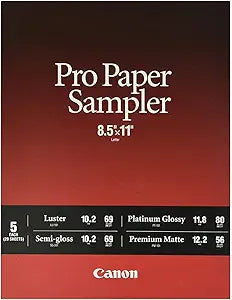 Canon 8657B012 Pro Paper Sample Pack — main product image