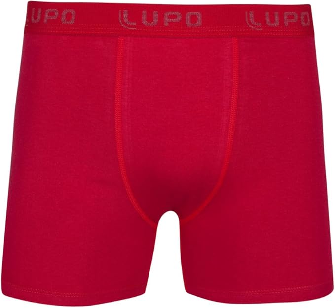 Lupo 615-2 Men's Essential Stretch Cotton Boxer Briefs — main product image
