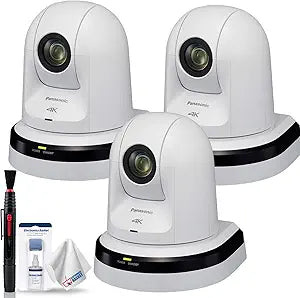 Panasonic AW-UE70 4K Integrated Day/Night PTZ Indoor Camera, White