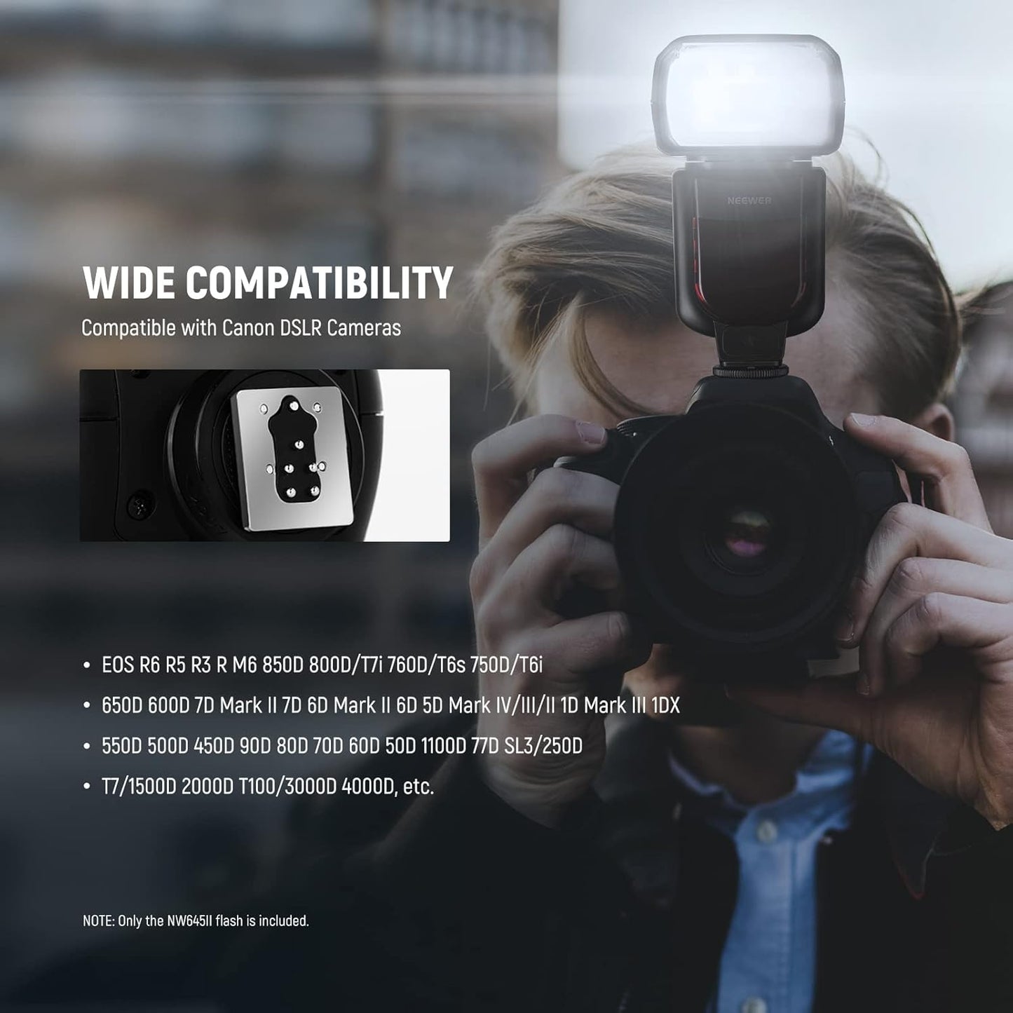 Neewer NW645II-C TTL Flash Speedlite Canon Camera