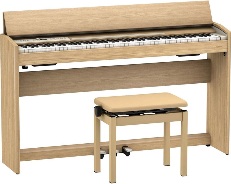 Roland F701-LA Digital Home Piano Light Oak — main product image