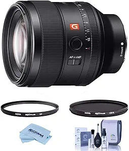 Sony FE 85mm F1.4 GM Lens E-Mount Portrait Bundle