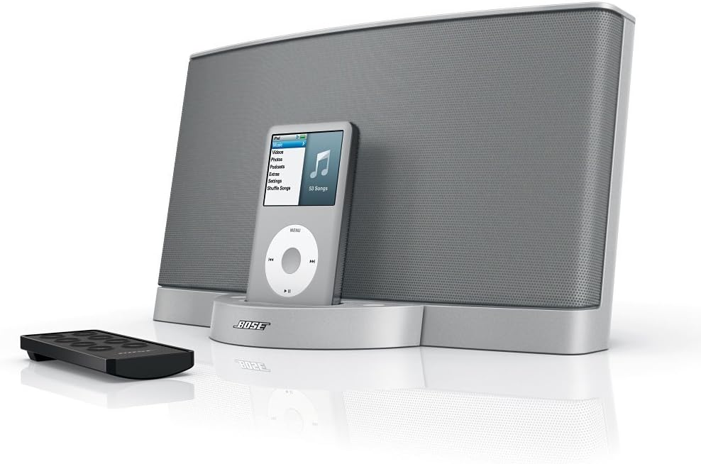 Bose SoundDock Series II iPod/iPhone Speaker Dock Silver Renewed