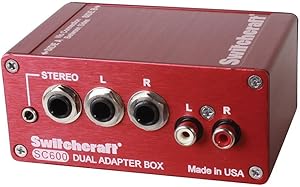 Switchcraft SC600 600 Series Dual Adapter Box