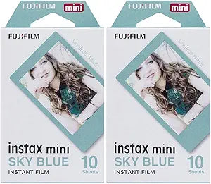 Fujifilm INSTAX Mini Sky Blue Instant Film 20 Exposures