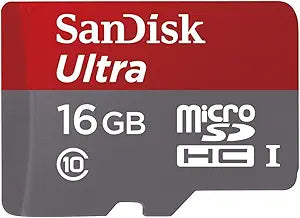 SanDisk SDSDQUAN-016G-G4A 16GB Ultra Micro SDHC Card — main product image