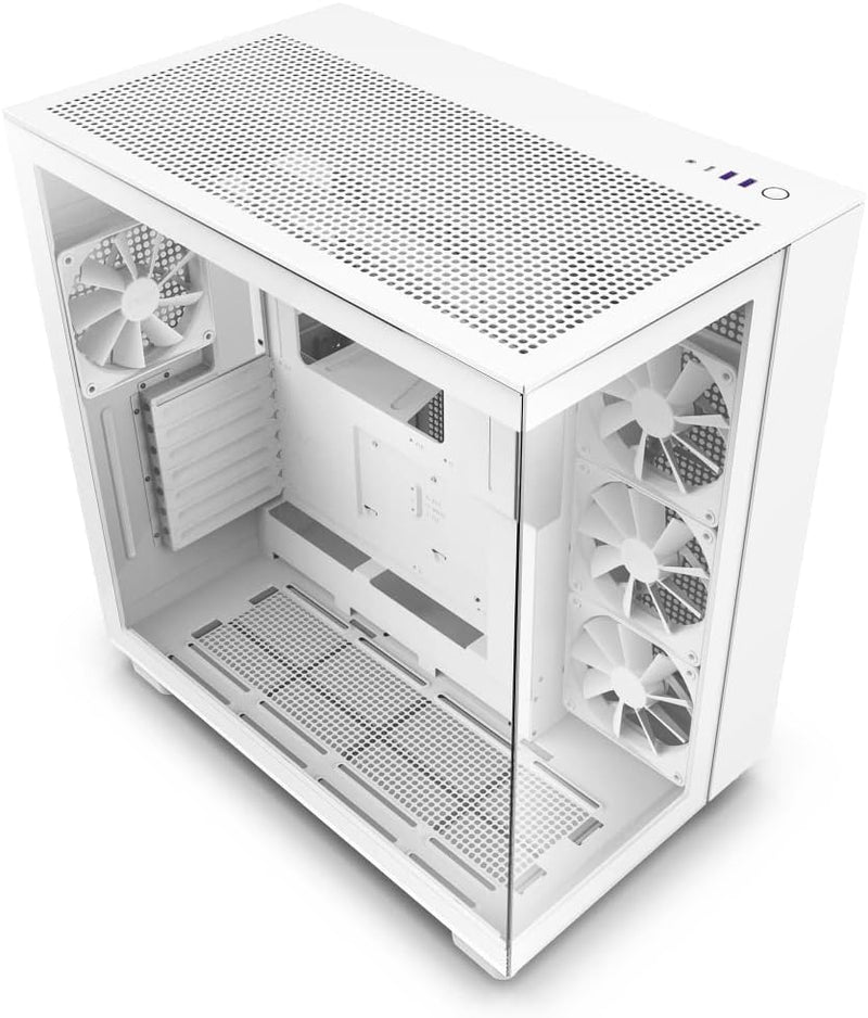 NZXT CM-H91FW-01 H9 Flow White ATX Gaming Case — main product image
